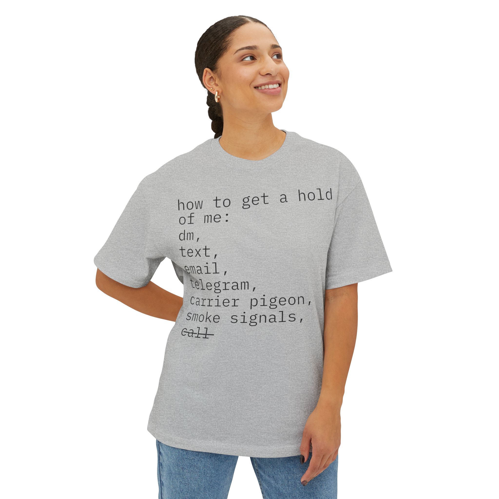 the "don't call me" tee - Image 11