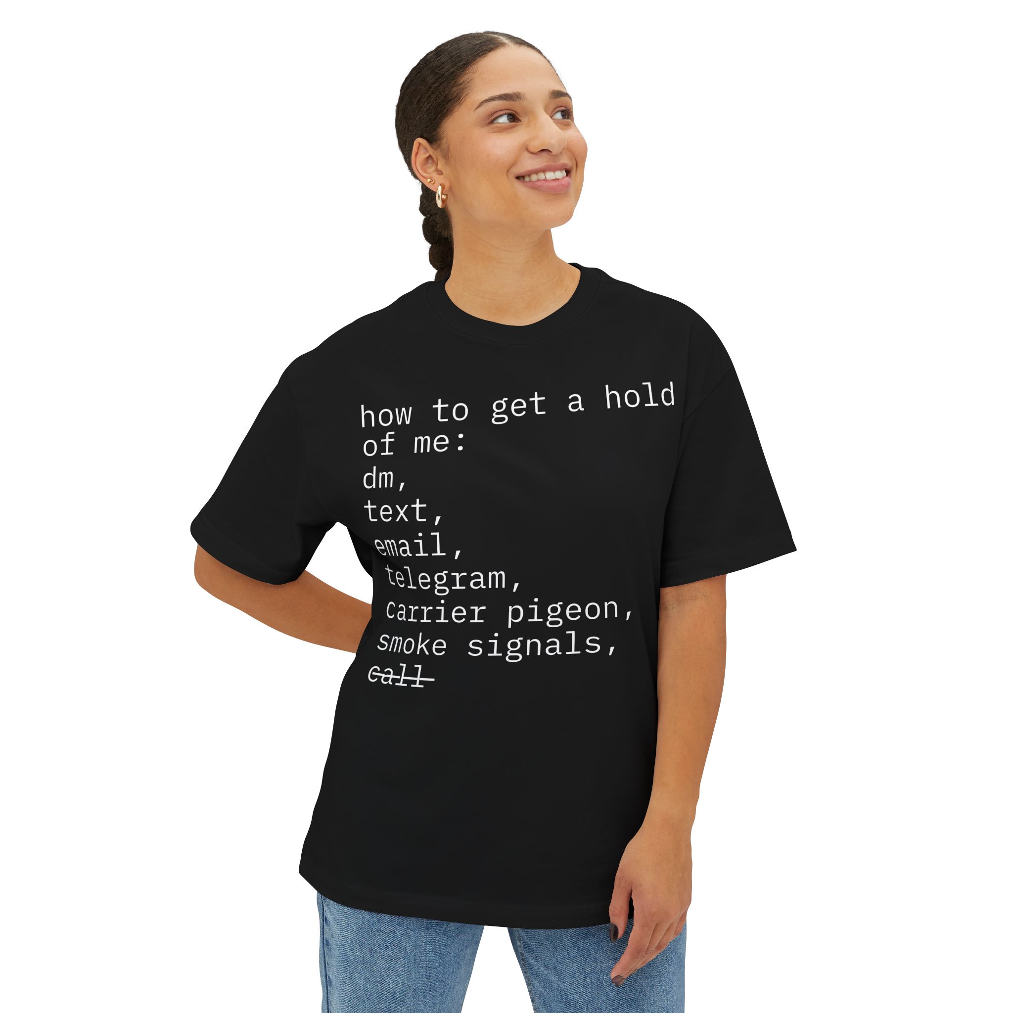 the "don't call me" tee - Image 7
